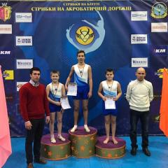 Спортсмени ДЮСШ№4 – переможці Чемпіонату міста зі стрибків на акробатичній доріжці